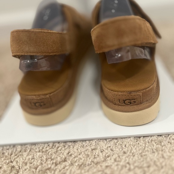 UGG®Women's Goldenstar Slingback Platform Sandals - Picture 6 of 9